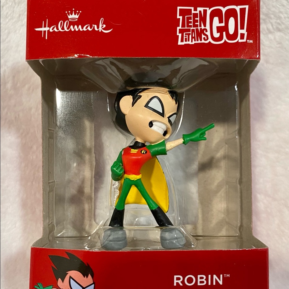 Hallmark Teen Titans Go! Robin • Christmas Tree Ornament • DC Comics • 2020